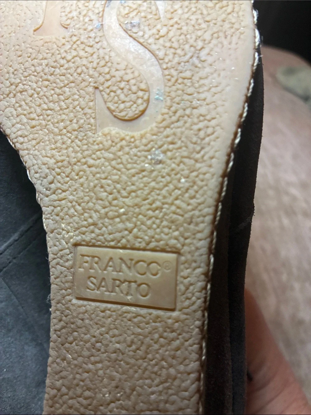 Franco Sarto Men's Gray Suede Chukka Boots